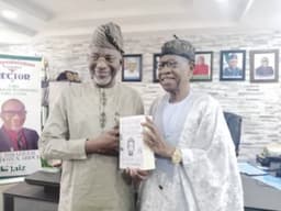 Lai Mohammed Donates Book Chronicling Buhari Administration to YABATECH Former 