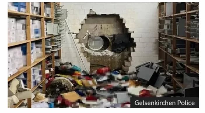 30 Million Vanishes in Sophisticated Bank Heist in Western Germany