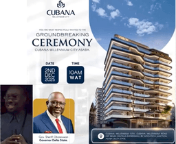 Obi Cubana Asaba Millennium City Takes Shape, As He Praises Oborevwori’s Leadership During Visit