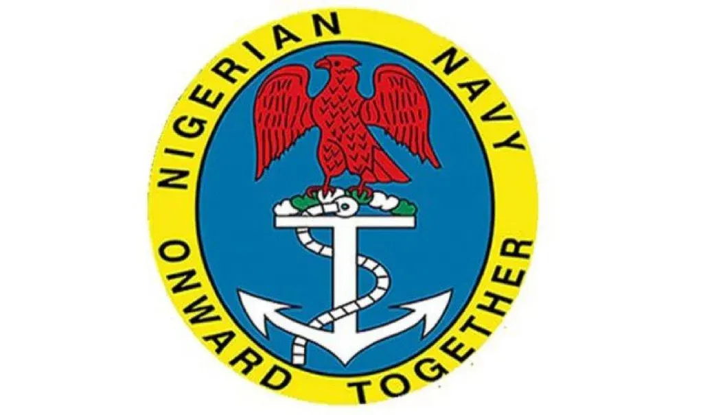 Personnel from NNS Pathfinder found 125 sacks of suspected illegal fuel in Rivers State. 