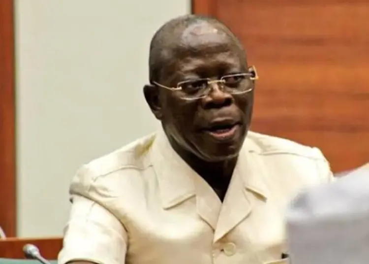 Adams Oshiomhole says Peter Obi is unfit for the presidency because he is "a trader."