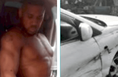 Anthony Joshua Survives Road Crash on Lagos-Ibadan Expressway