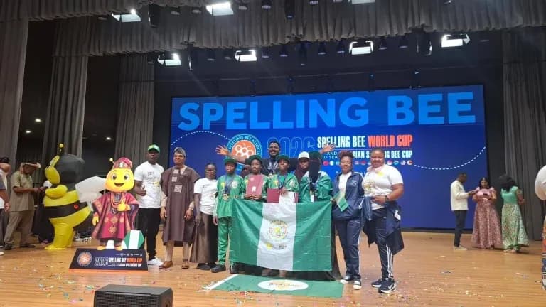 Nigeria Wins Gold at Spelling Bee World Cup 2026